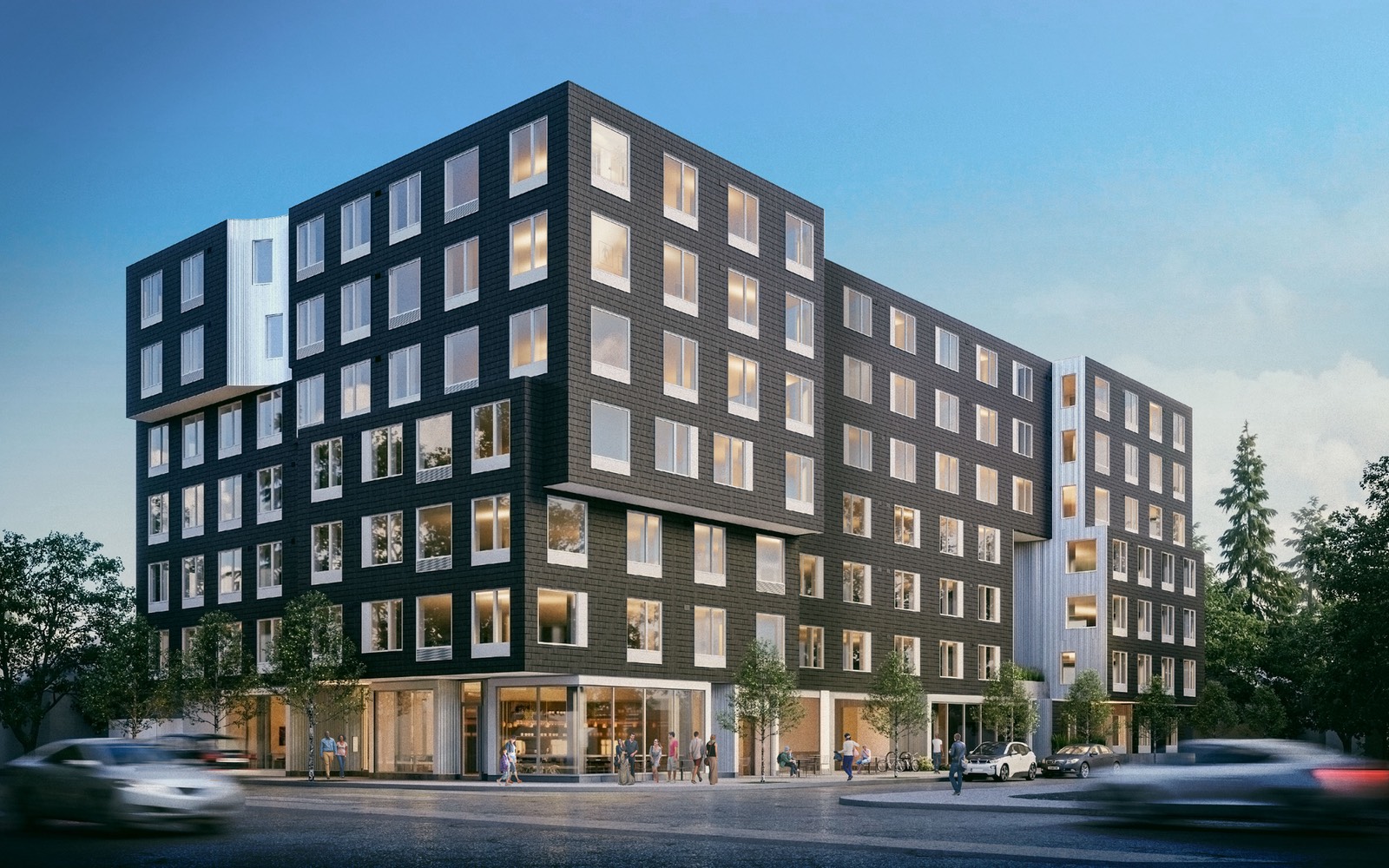 Exterior rendering